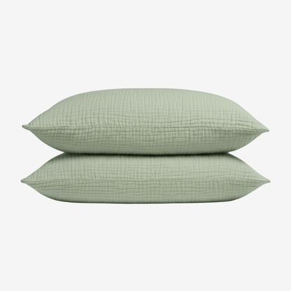 Fundas de almohada de muselina (pack de 2)