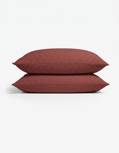 Fundas de almohada de muselina (pack de 2)