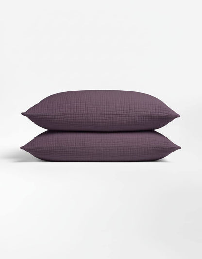 Fundas de almohada de muselina (pack de 2)