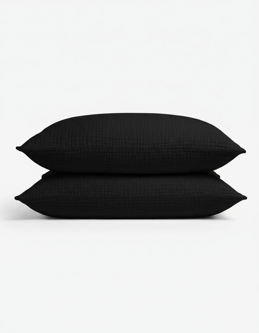 Fundas de almohada de muselina (pack de 2)