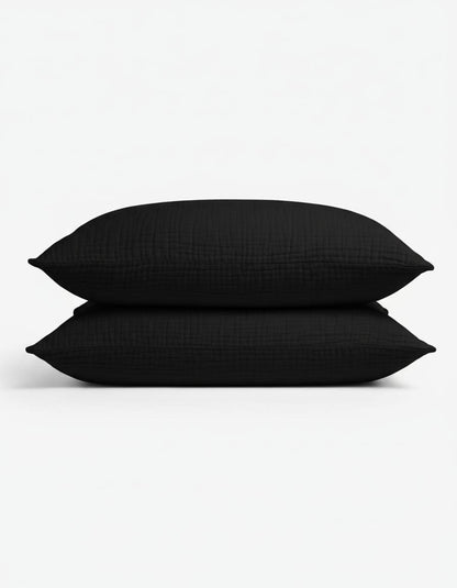 Fundas de almohada de muselina (pack de 2)